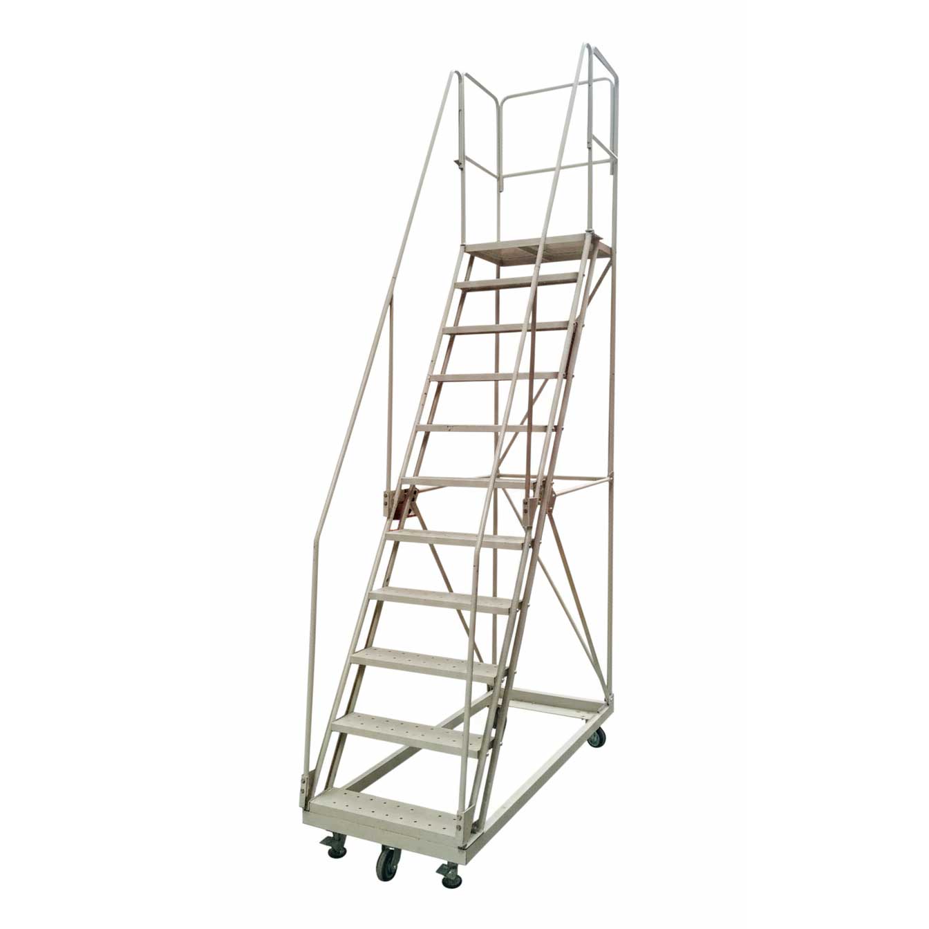 Escalera tipo avion, ideal para uso en bodegas, supermercados, industrias - Markem Espacio Inteligente 