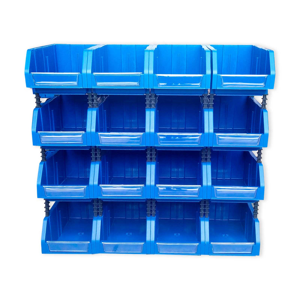 Set de organizadores, 16 unidades ideal para bodegas, tornilleria - Markem Espacio Inteligente