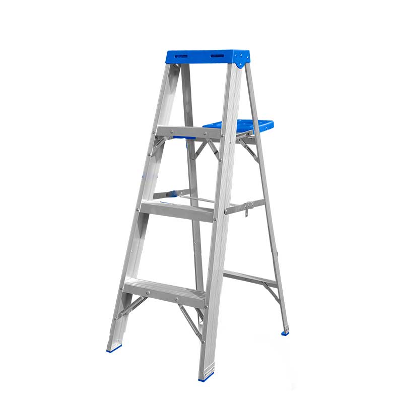 Escaleras de alumio retractil Wadfow WLD4H04 de 3 pasos - Markem Espacio Inteligente 