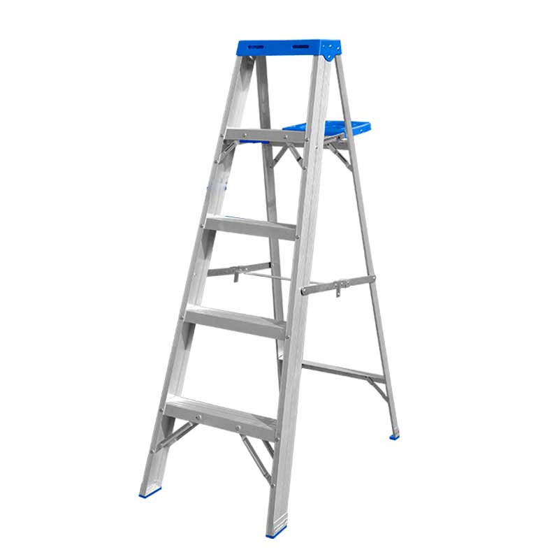 Escaleras de alumio retractil Wadfow WLD4H05 de 4 pasos - Markem Espacio Inteligente 