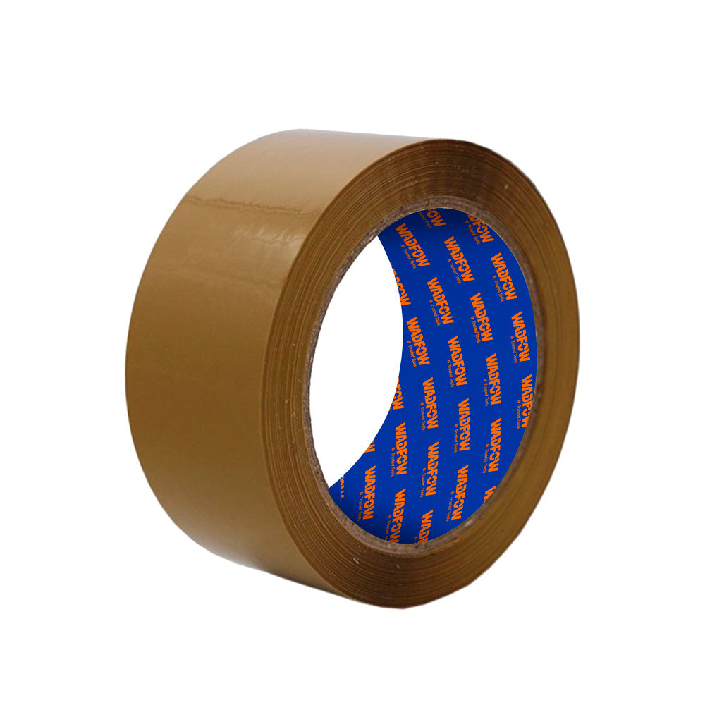 Cinta de empaque marron 48mmx 50 metros para sellar cajas - Markem Espacio Inteligente