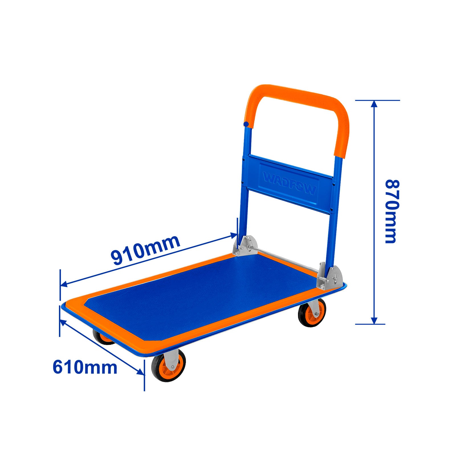 Carretilla plegable de acero tamaño grande para traslado de carga - MARKEM ESPACIO INTELIGENTE