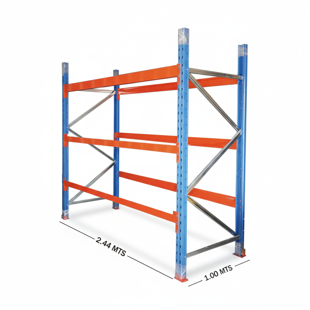 Estantería para bodega con estructura metálica de alta resistencia - MARKEM ESPACIO INTELIGENTE 