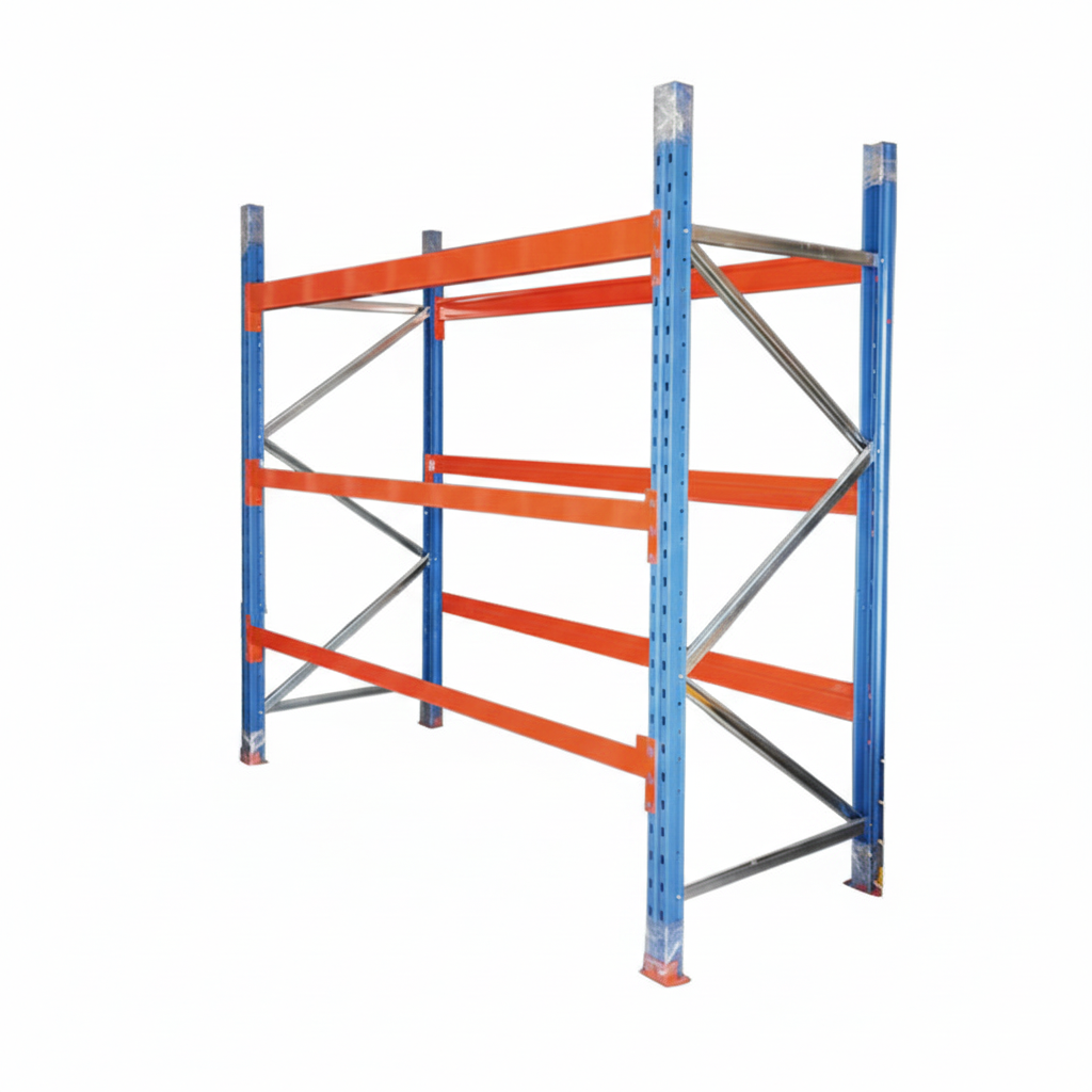 Rack industrial de almacenamiento con vigas de 1000 kg por nivel -MARKEMESPACIO INTELIGENTE