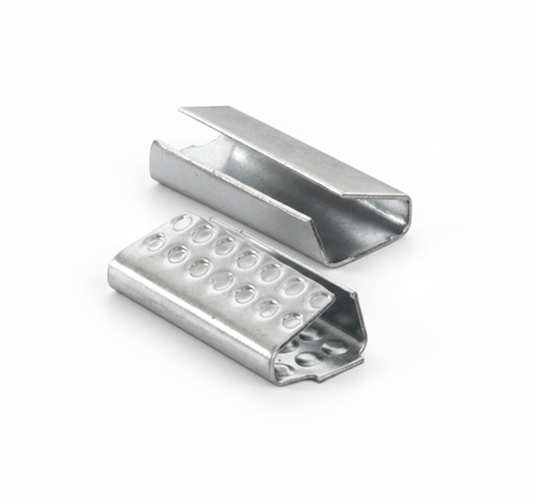 Grapa metálica para fijación resistente y sujeción de materiales en bodega - MARKEM ESPACIO INTELIGENTE