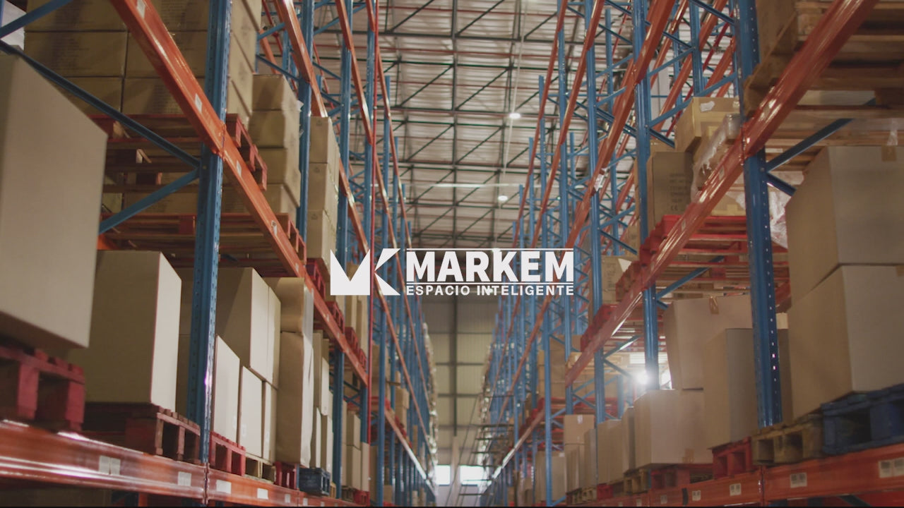 Estanteria para almacen y bodegas -MARKEM ESPACIO INTELIGENTE