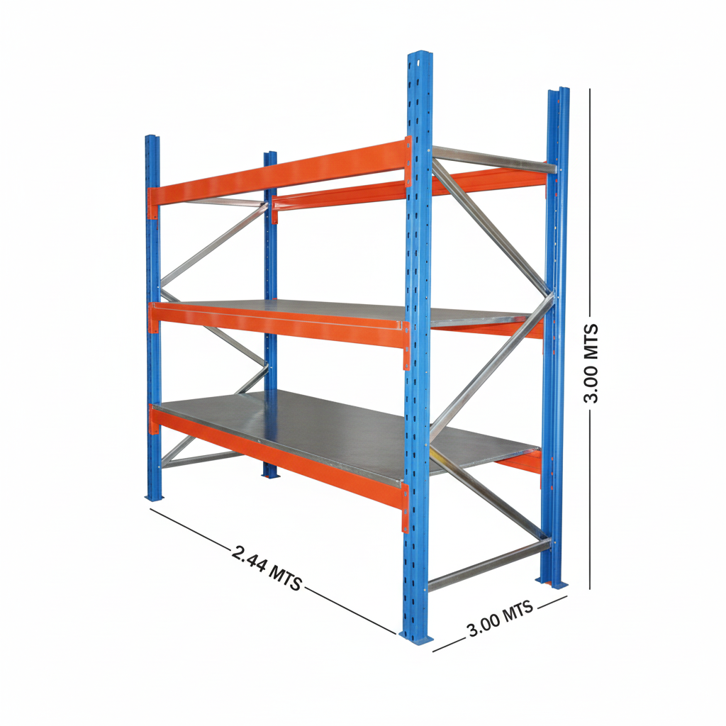 Racks de almacenamiento industriales para carga pesada en bodega MARKEM ESPACIO INTELIGENTE